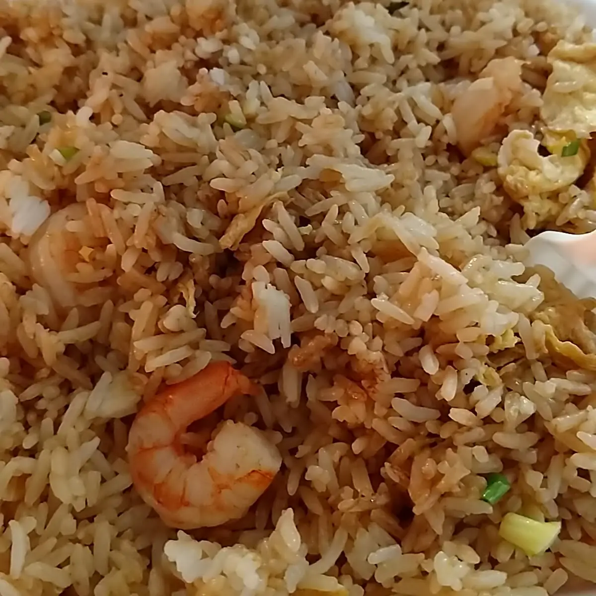 蝦炒飯 shrimp fried rice